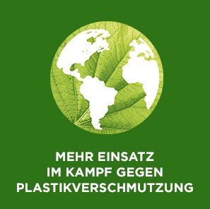 Mehr Einsatz im Kampf gegen Plastikverschmutzung - Pictogramm